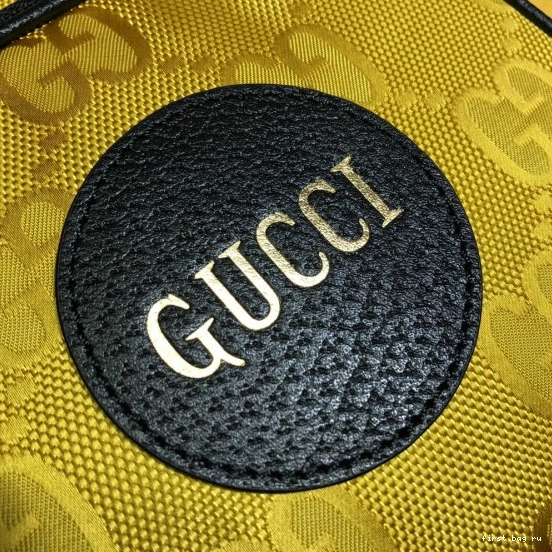 First bag ru GUCCI Grid The Off shoulder bag 0813